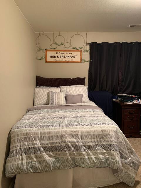 Warm bed, hot shower