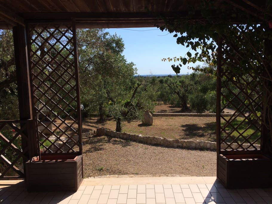 Meerblick von der Veranda