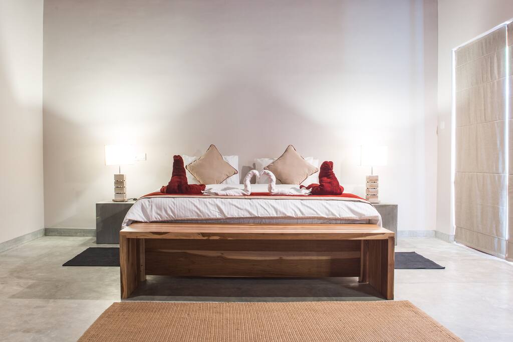 Extra large king-size bed