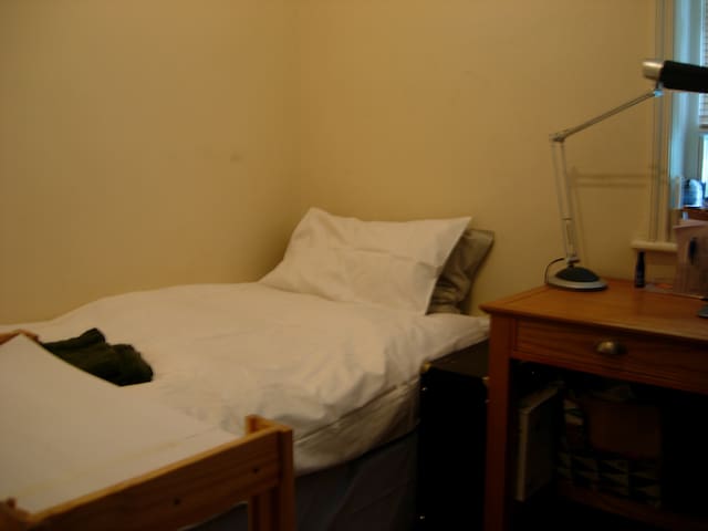 Monks Cell with Single Bed and Desk
