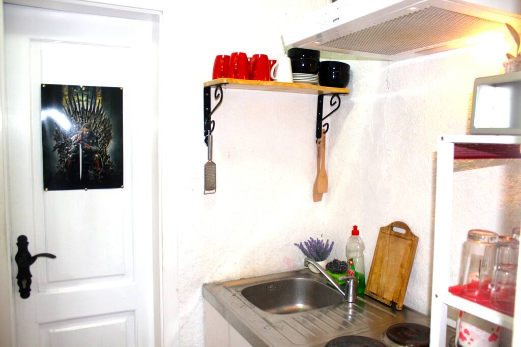 small but we'll appointed kitchen