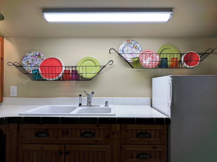 Small kitchenette.