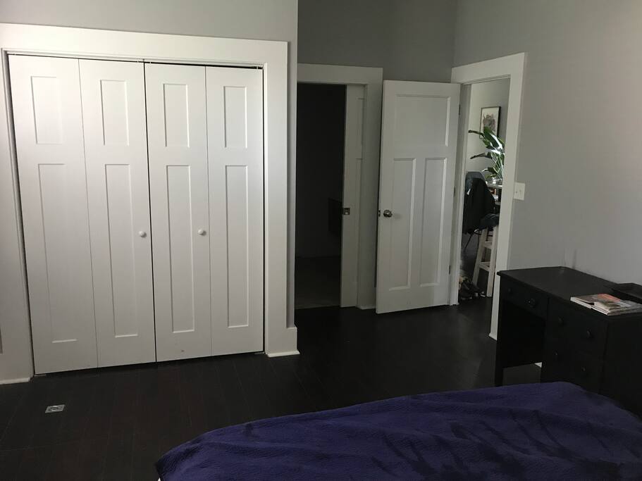 Closet & Bathroom entrance