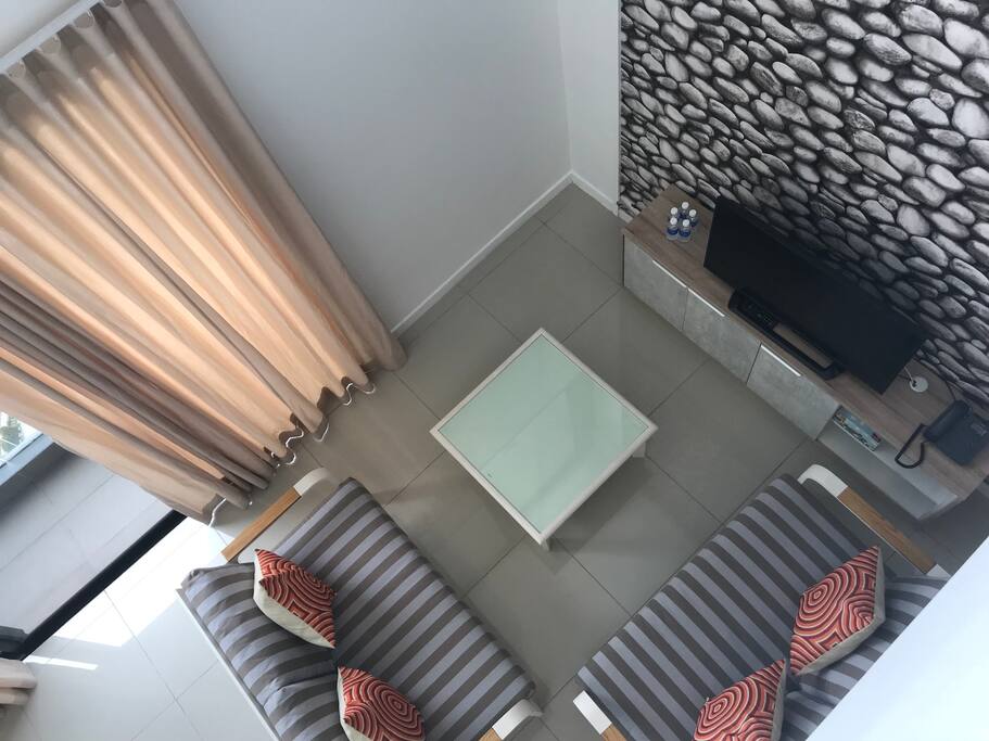 Top View of a Living Hall