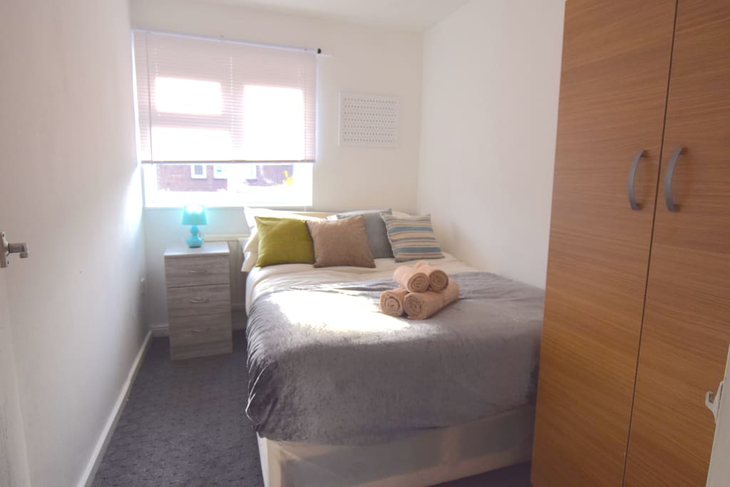 Double bedroom with plenty of natural light 1