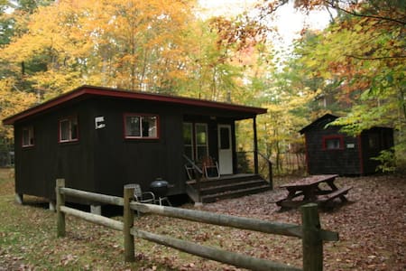 Ellis -Lakeside Cabin on Beach Pond with Sauna