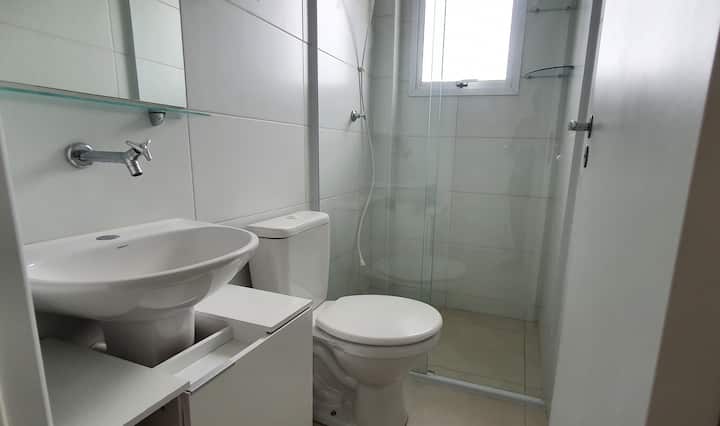 Ორადგილიანი აპარტამენტის სააბაზანო