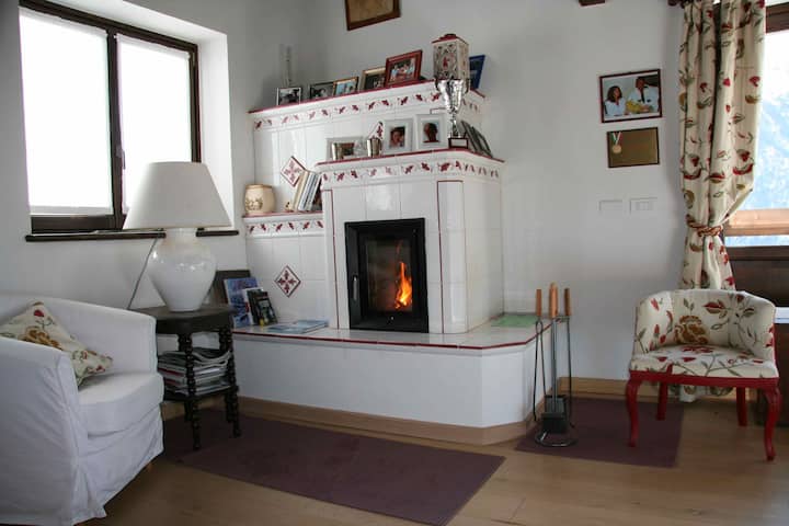 Baita Chalet  In Valtellina  "Beata Solitudo" - Chiesa in Valmalenco