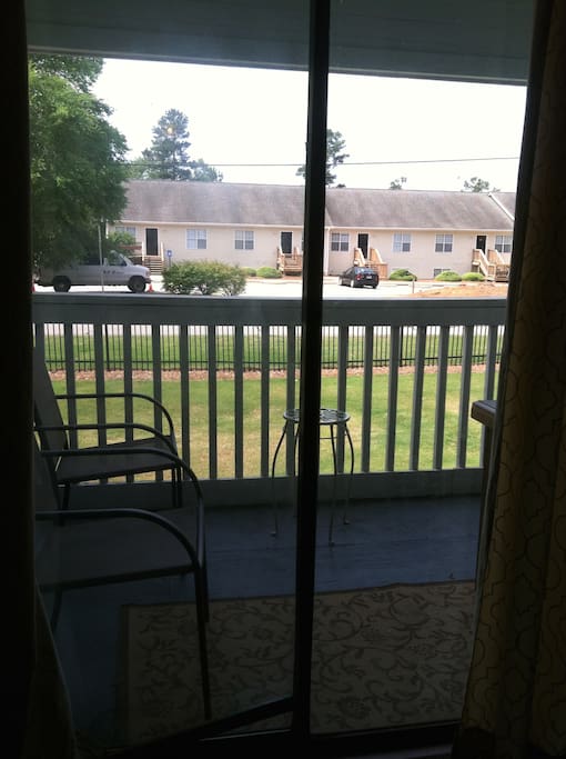 Back porch.