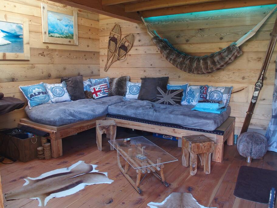 intérieur chalet indépendant