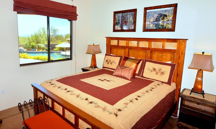 Dormitorio King 'Tahoe' con baño Jack 'y Jill adyacente