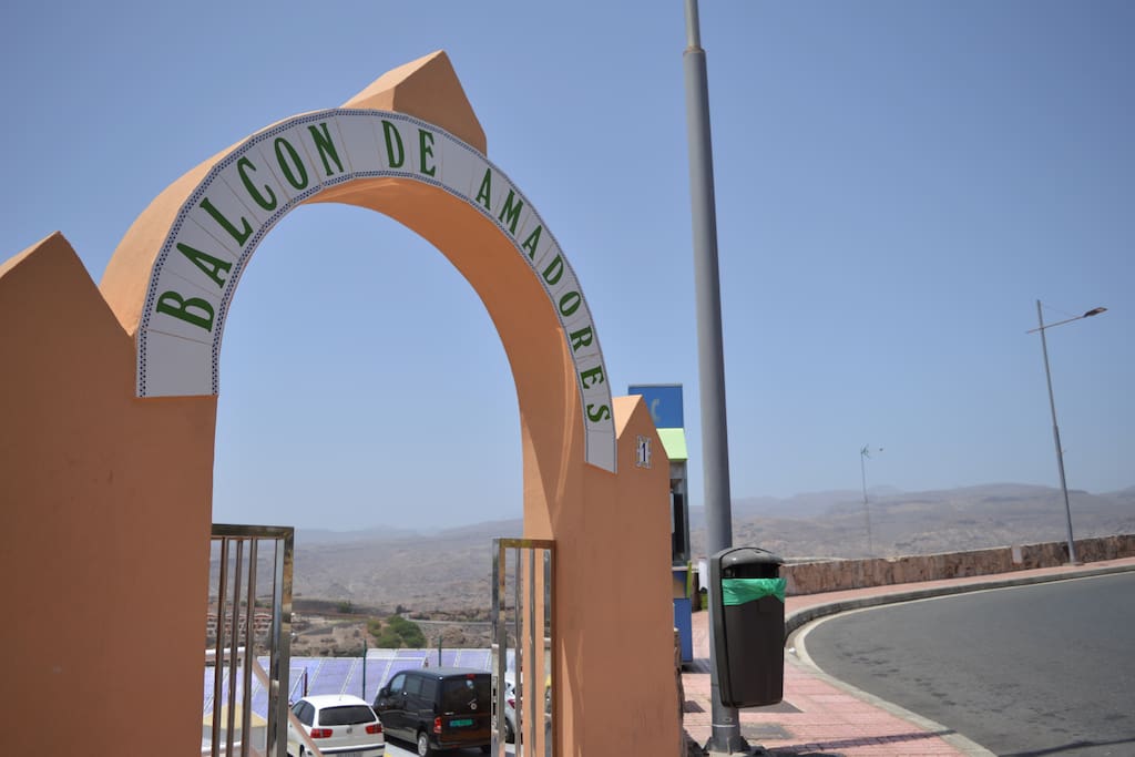 Part of the "Balcón de Amadores" complex