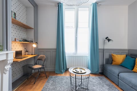 T1bis ⭐️ 30 min to Lyon Center, access to A7 and ring road