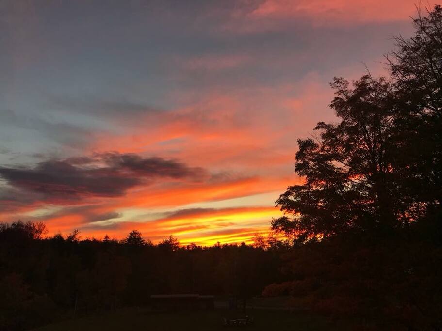 View from our front porch.