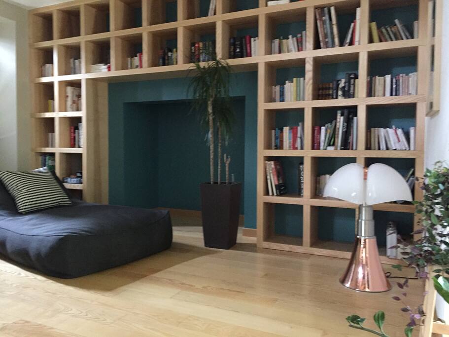 Coin bibliothèque-sieste