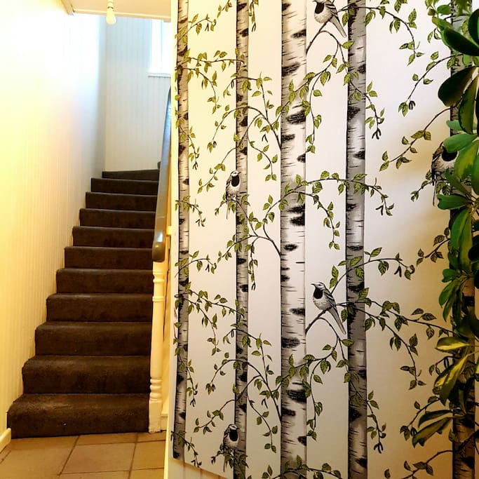 Stairway to apartment
