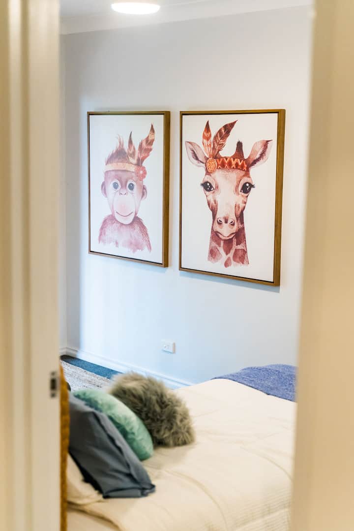 Les petites touches personnelles à travers les coquillages vous feront vous sentir comme chez vous.