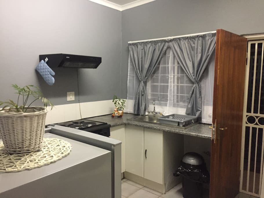 Fully equipped kitchen