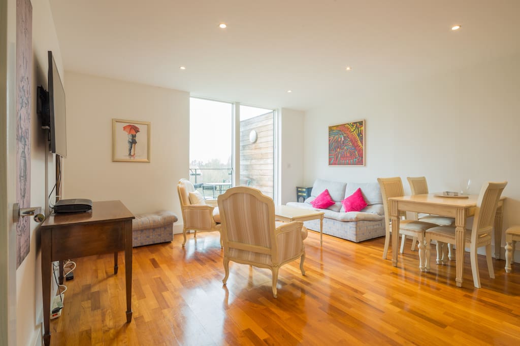 Living room on to outside terrace