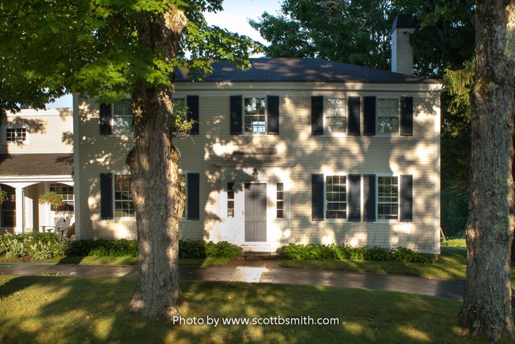 The original house, circa 1790