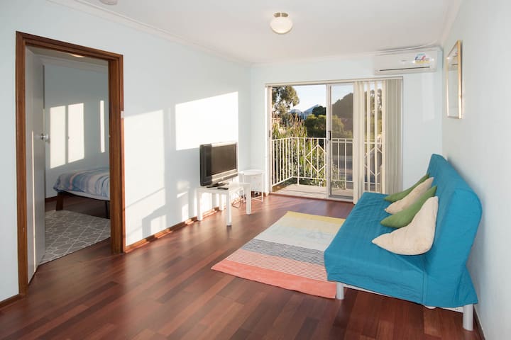 Walk to the beach from Mick's place