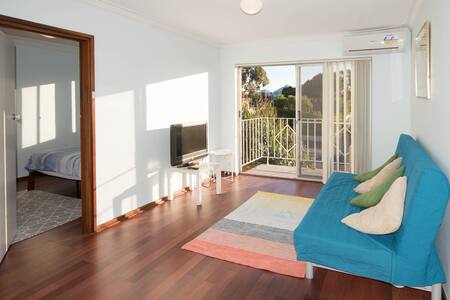 Walk to the beach from Mick's place