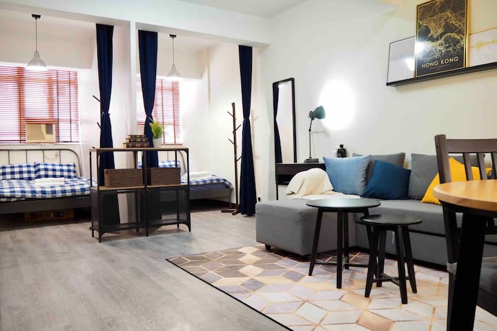 Splendid uptown suites at Times Square!銅鑼灣舒適大房