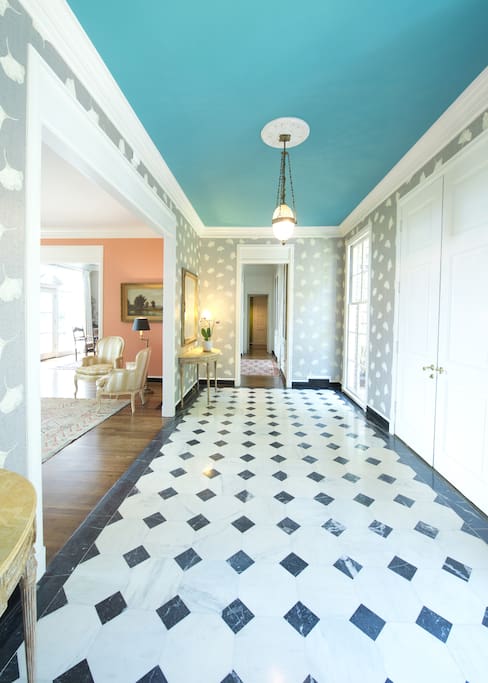 Main house front entry hall