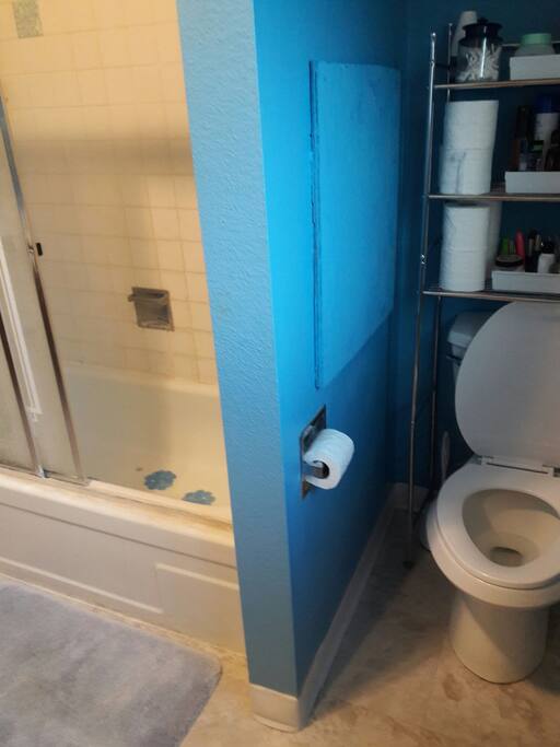 Shared bathroom.
