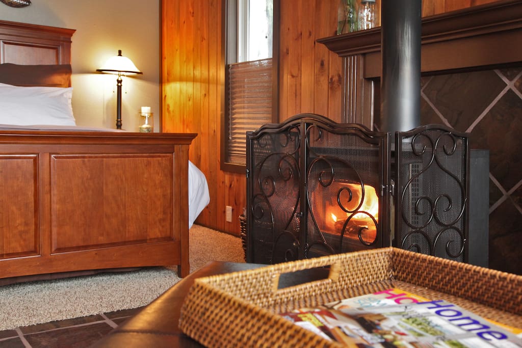Wood stove for those blustery winter storms