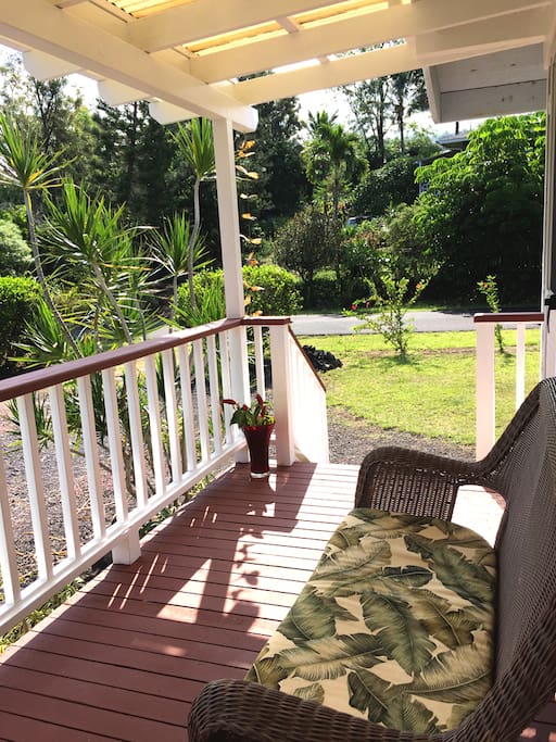 Hang out on the lanai "porch".