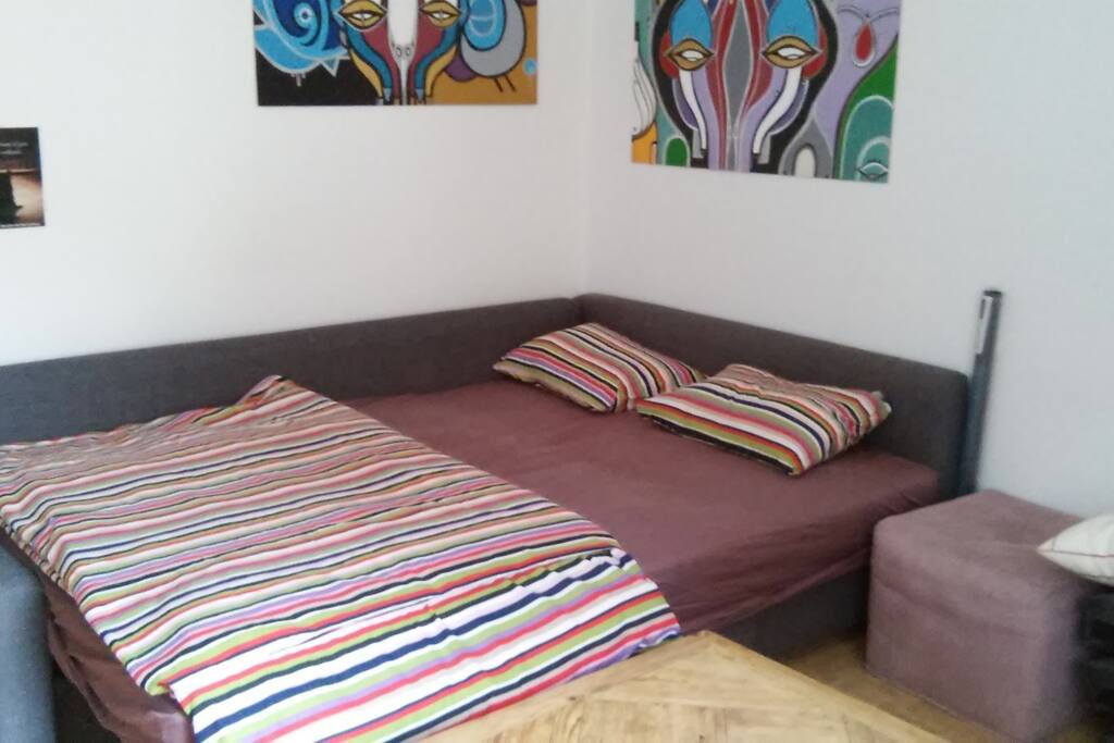 living room - your bed