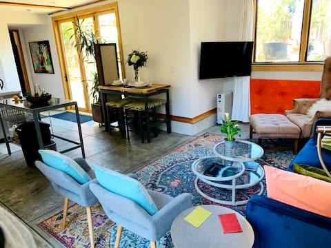 Popular Airbnb listing: Entire one-bedroom apartment in the Cow House in Excelsior