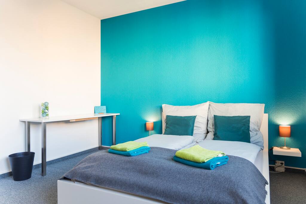 Towels and everything you need is already there.
