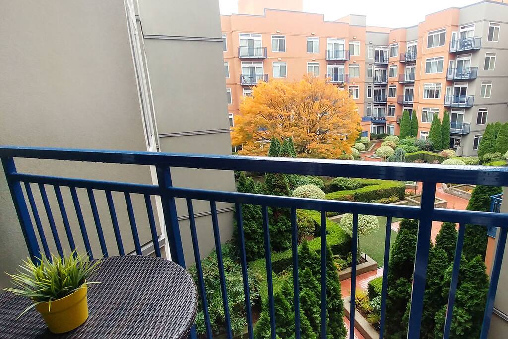 View from the Garden Suite Balcony!