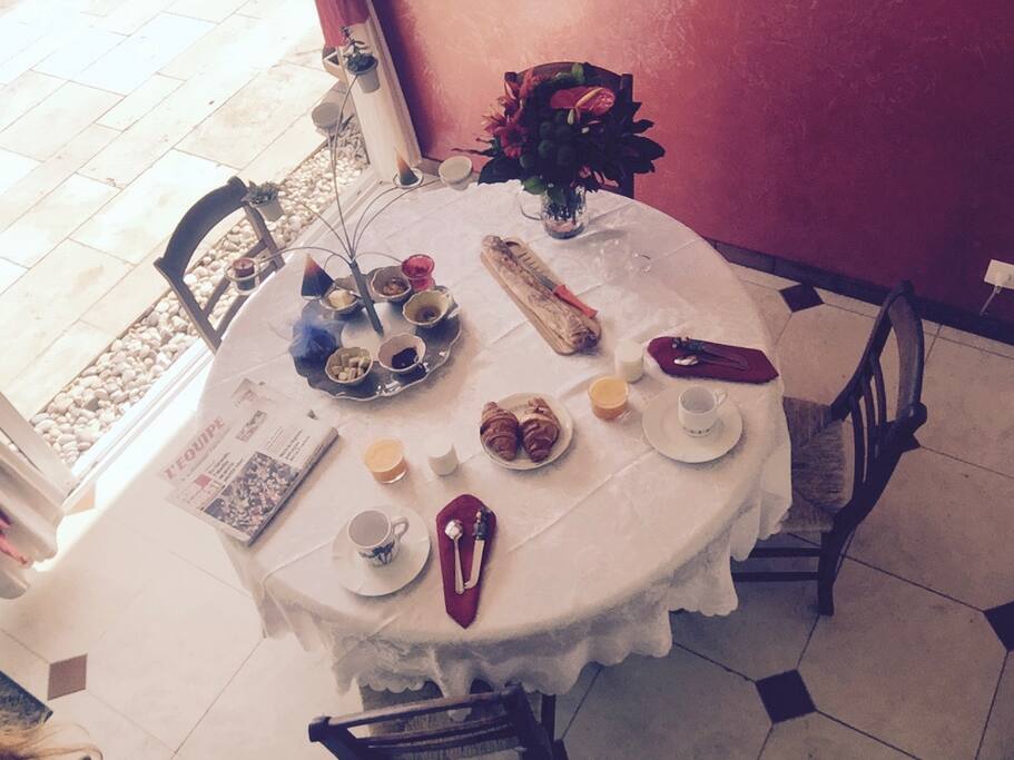 Veranda et Petit Dejeuner