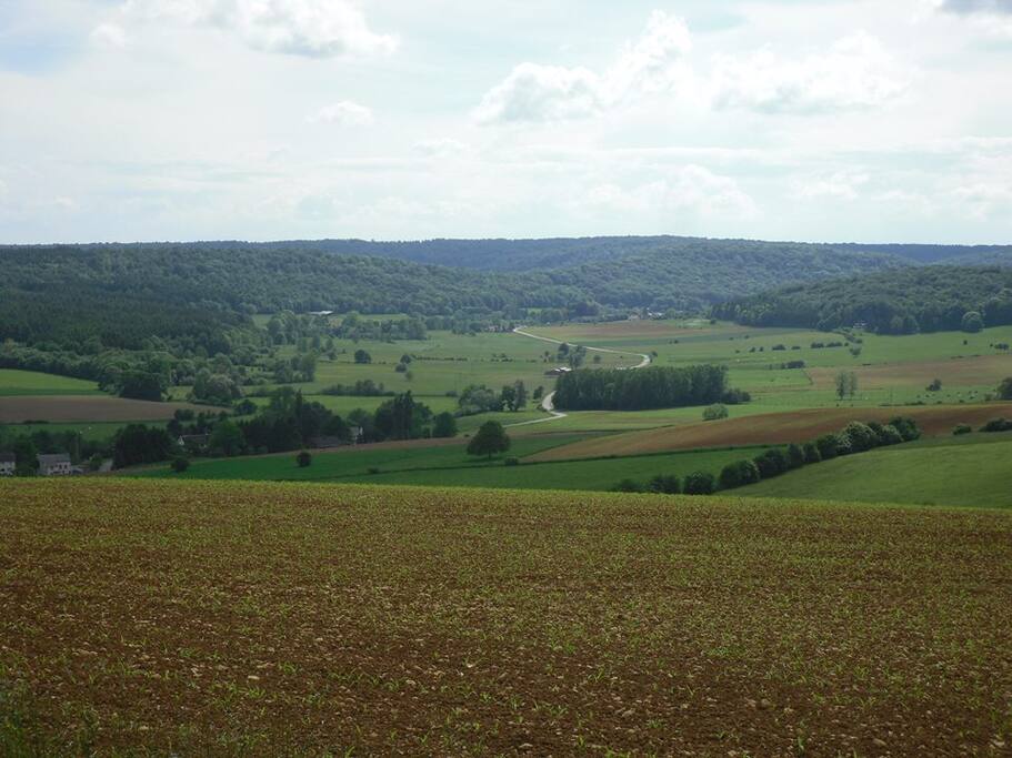 La vallée de la Bar ou se trouve notre village