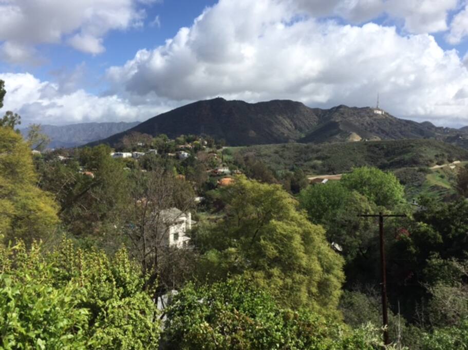 Stunning views from top of the house.