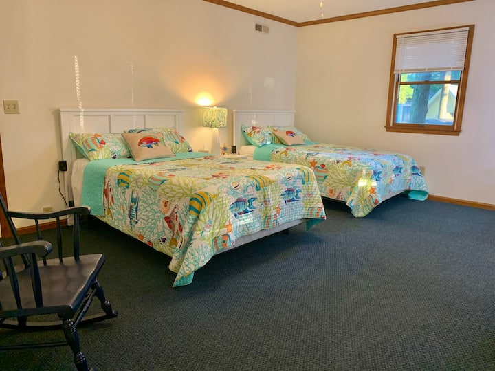 Chumba cha 3 cha kulala - vitanda 2 vya watu wawili kwenye ghorofa ya 2