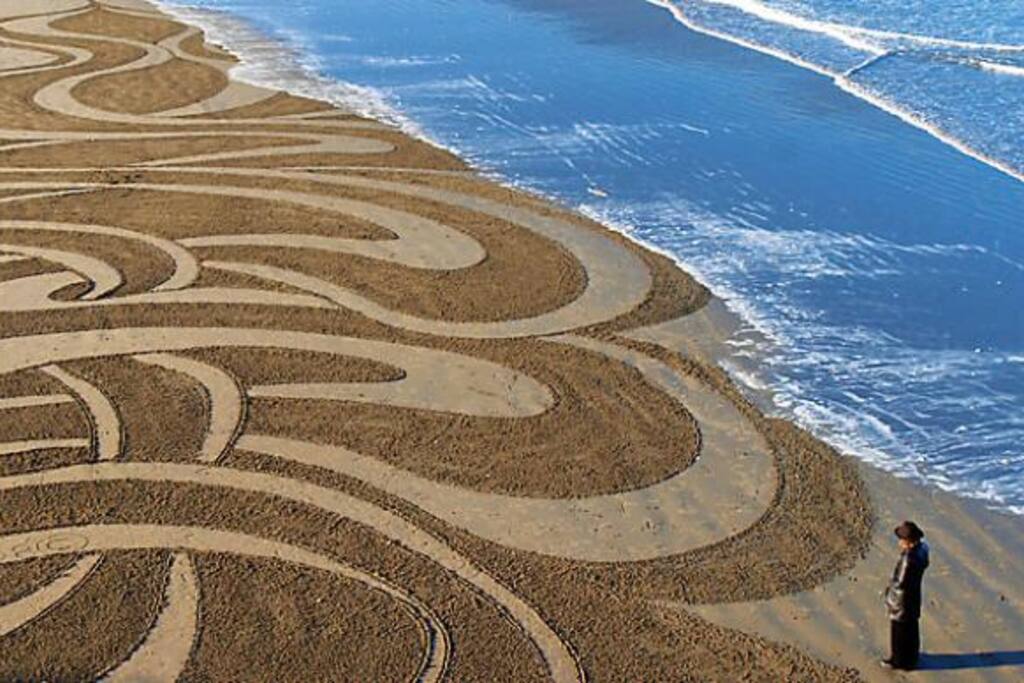Beach art