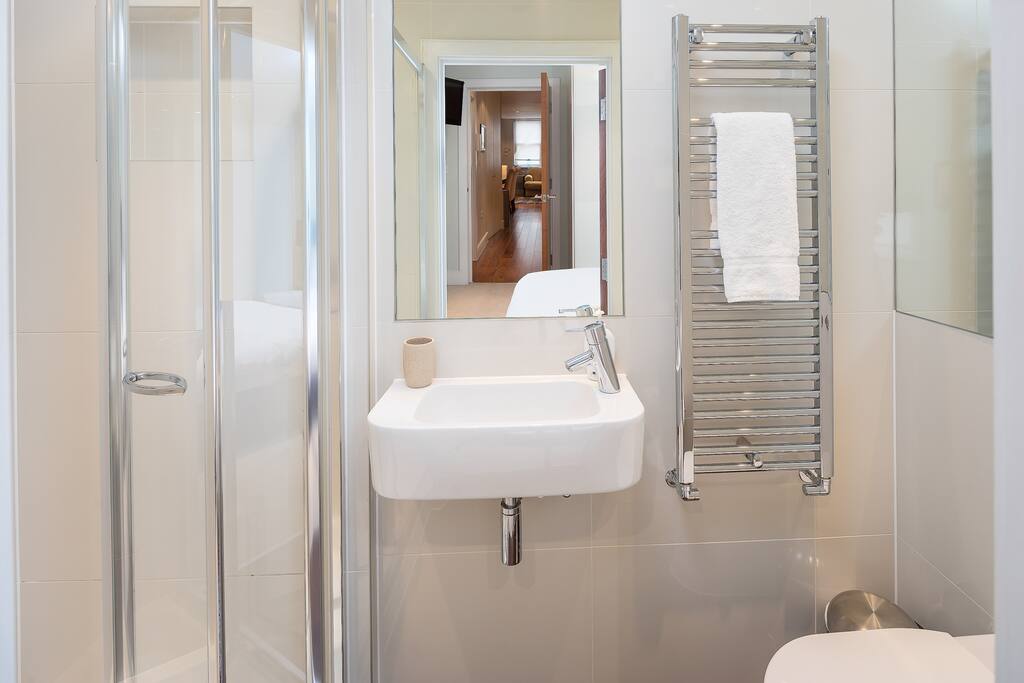 With an en suite bathroom.