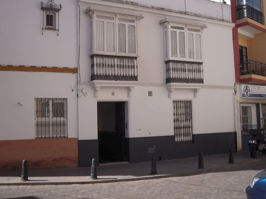 Fachada de la casa
