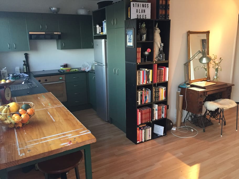 kitchen/ living area