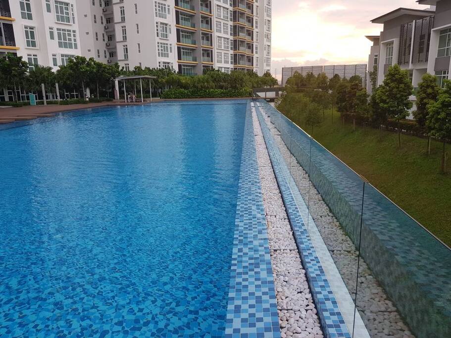 Olympic size swimming pool