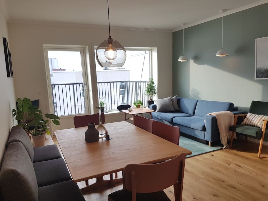Livingroom with a sofabed