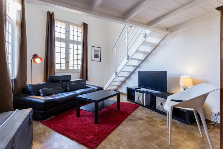 Duplex 6pers Rueaude, Ascenseur, Hypercentre, 78m2 - Aix-en-Provence