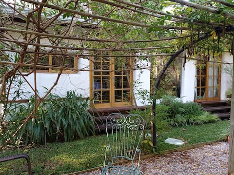Warm, eco-friendly single-environment cabin in a nursery.