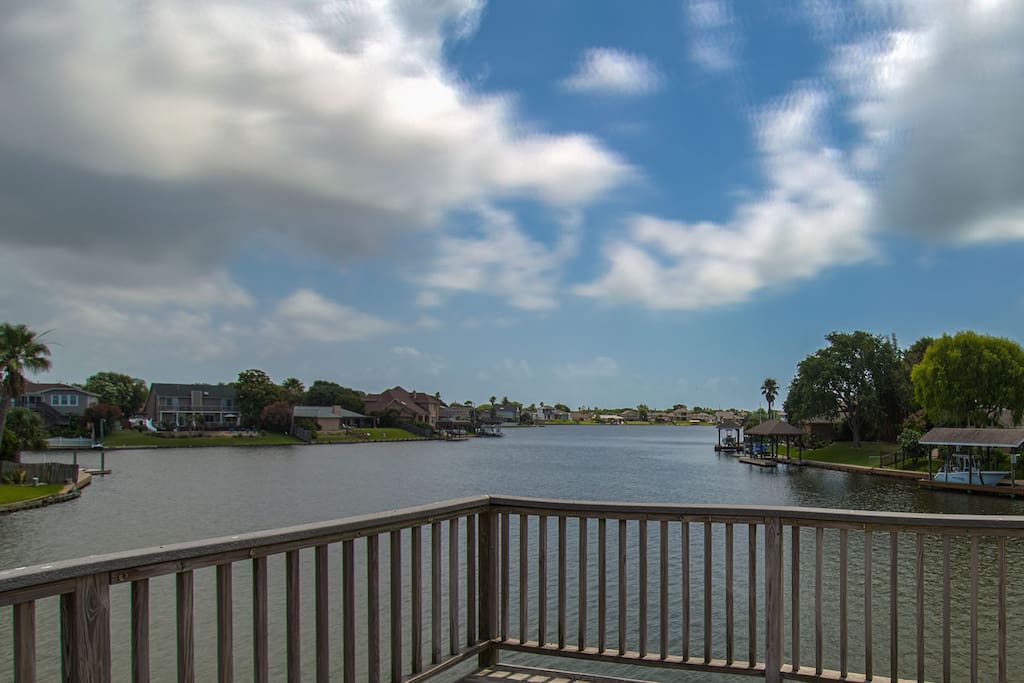 Lake view from upper deck.