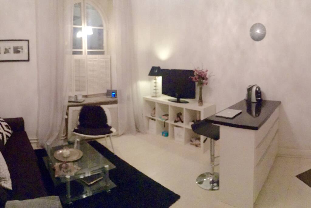 Wide view of main area