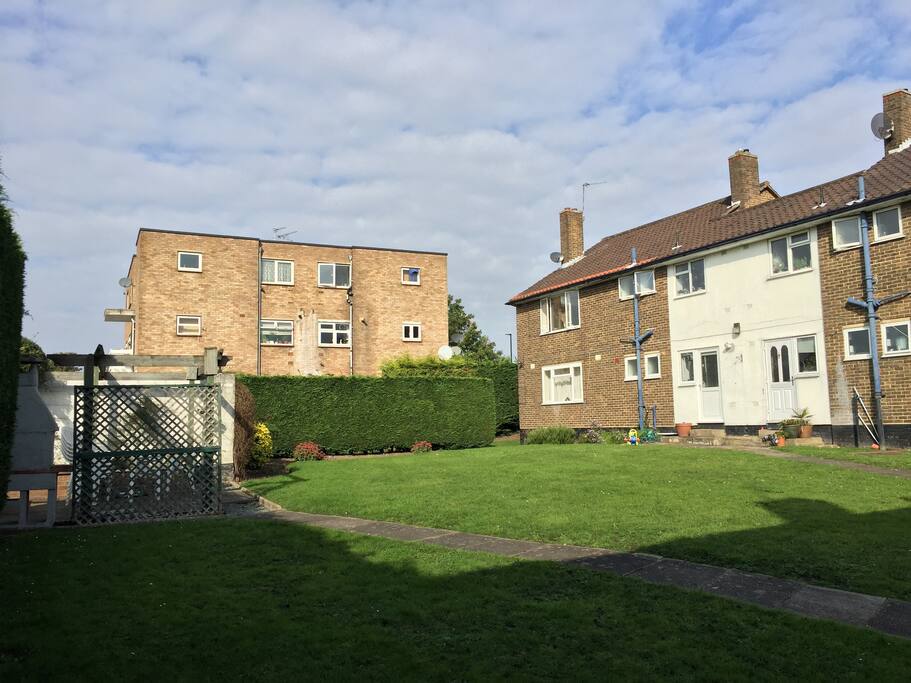 Garden with BBQ